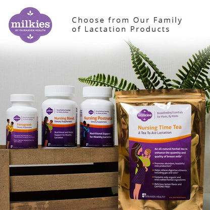 Suplemento Fairhaven Health con vitaminas y minerales para lactancia.