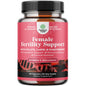 Frasco suplemento fertilidad femenina Natures Craft con multivitaminas prenatales