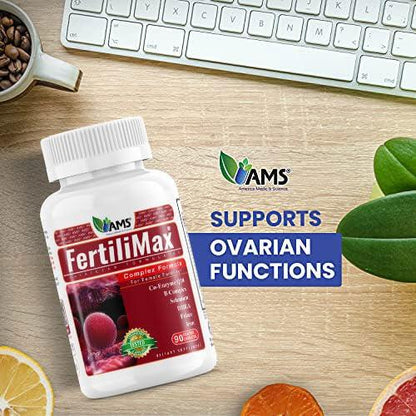 Suplemento fertilidad con folato y CoQ10 FertiliMax