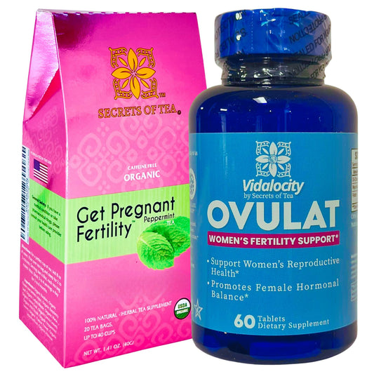 Suplemento de fertilidad Secrets Of Tea para mujeres