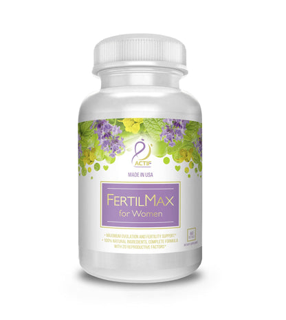Suplemento FertilMax ACTIF caja y botella