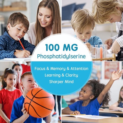Suplemento fosfatidilserina Nextdia para mejoras cognitivas infantiles