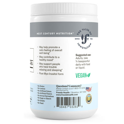 Suplemento FREEDA myo-inositol para salud hormonal y bienestar emocional