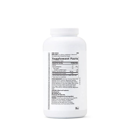 suplemento gnc vitamina c 360 porciones gomas masticables