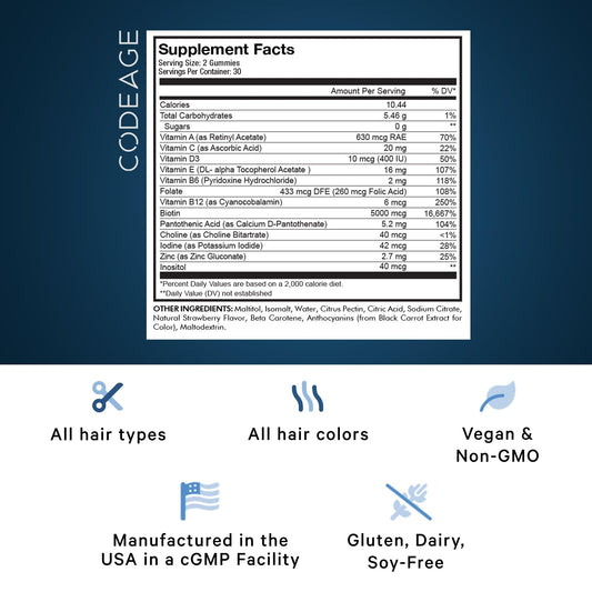 Suplemento gomitas biotina vitaminas sin azúcar para cabello
