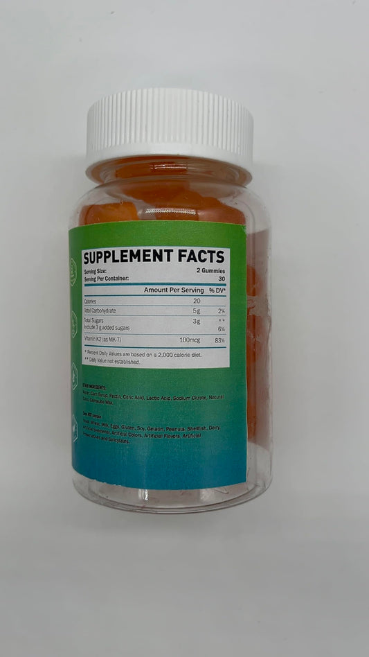 suplemento gomitas vitamina k2 mk7 fuerza extra