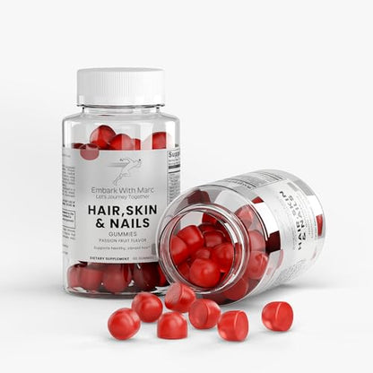 Suplemento gomitas vitaminas cabello y piel