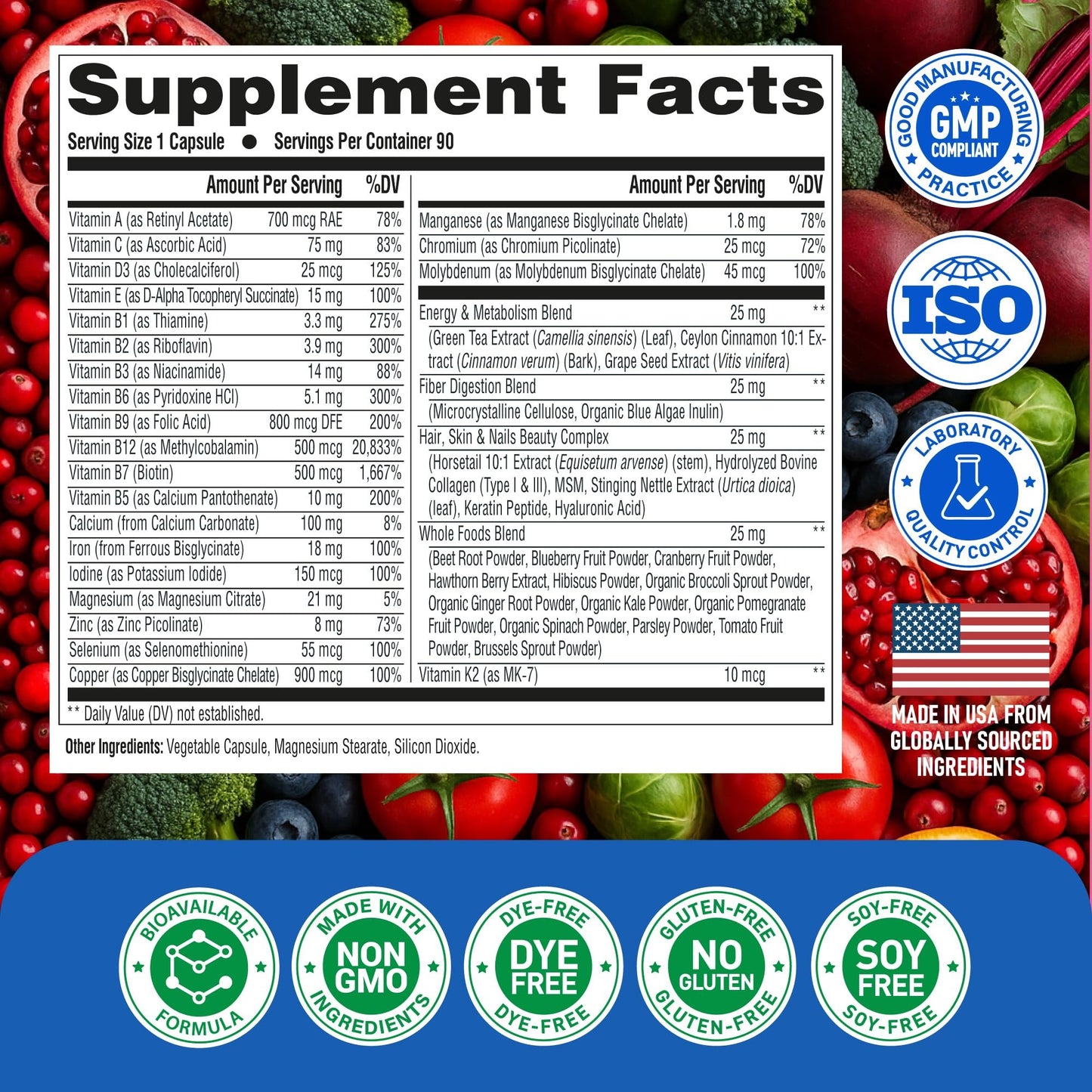 Suplemento hombre Nutraharmony fórmula naturales