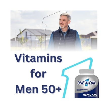 Suplemento hombres 50 plus con vitaminas