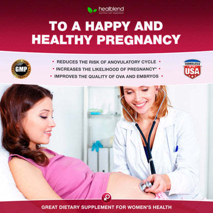 Suplemento hormonal Myo D-Chiro Inositol Plus para mujeres