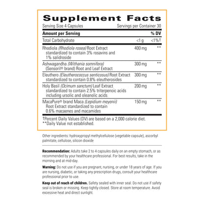 Suplemento HPA Adapt para estrés y equilibrio hormonal