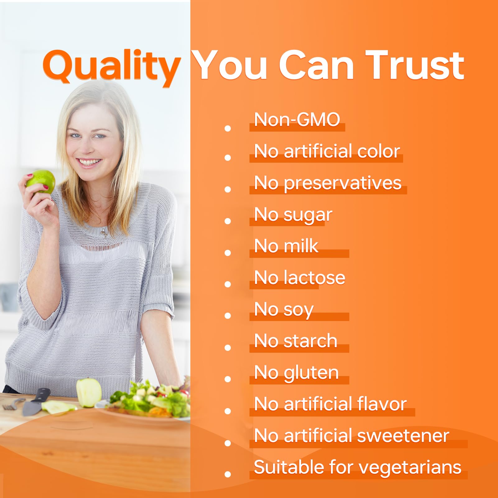 Suplemento HUJ Vitamina C 500mg pureza y calidad garantizada