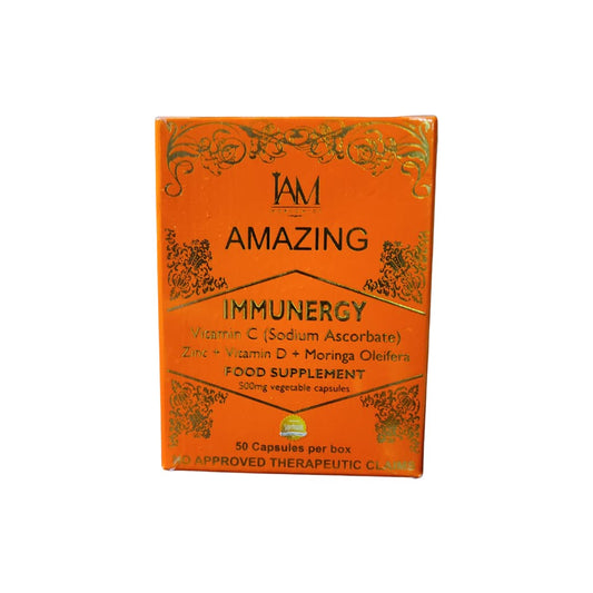 Suplemento IAM Worldwide IMMUNERGY plantas vitaminas y minerales