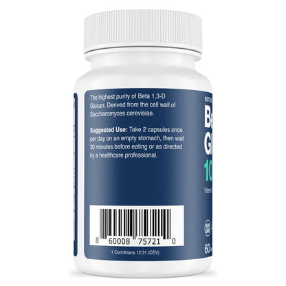 Suplemento inmunológico Better Way Health Beta Glucano avanzado