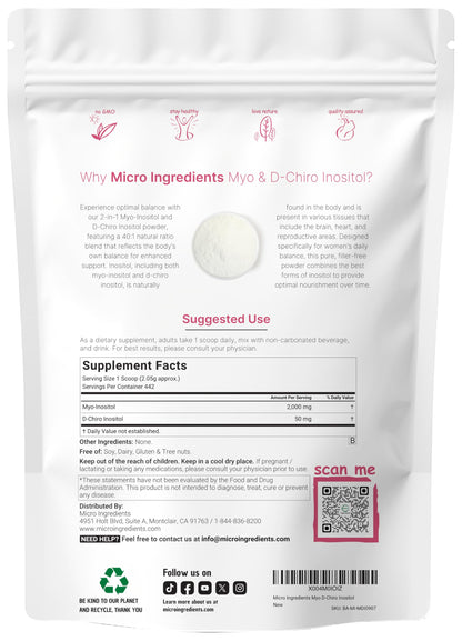 Suplemento de inositol balance hormonal
