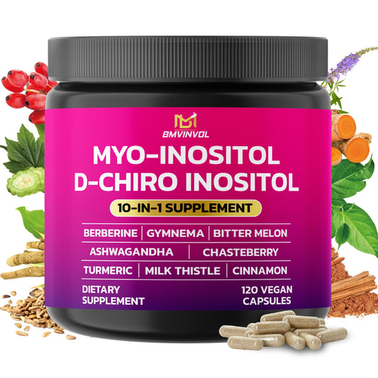 Suplemento inositol BMVINVOL cápsulas 40:1