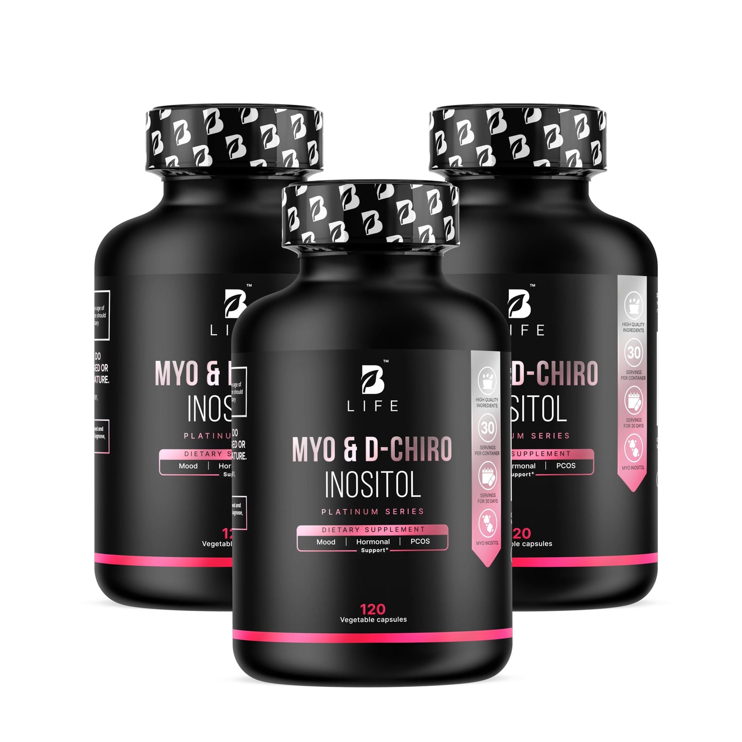 Suplemento inositol premium para mujeres en cápsulas