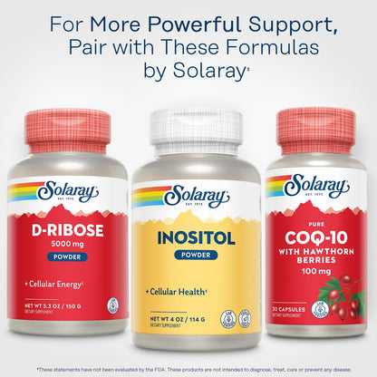 Suplemento inositol SOLARAY en polvo