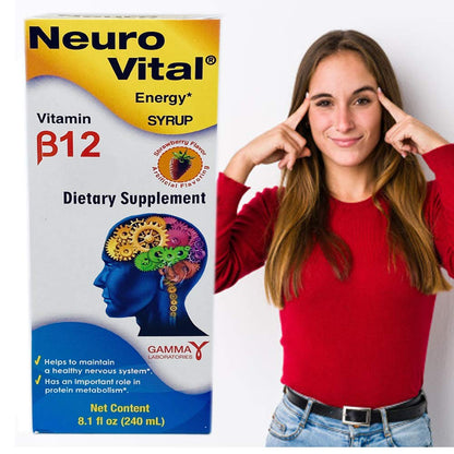 Suplemento jarabe neuro vital b12 metabolismo proteínas