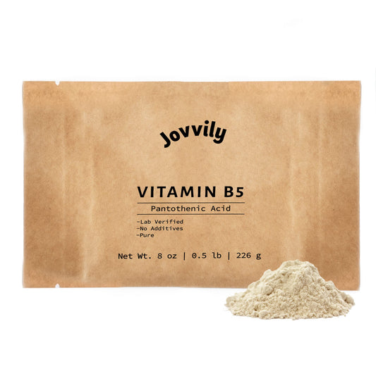 Suplemento Jovvily vitamina B5 puro 8 oz botella