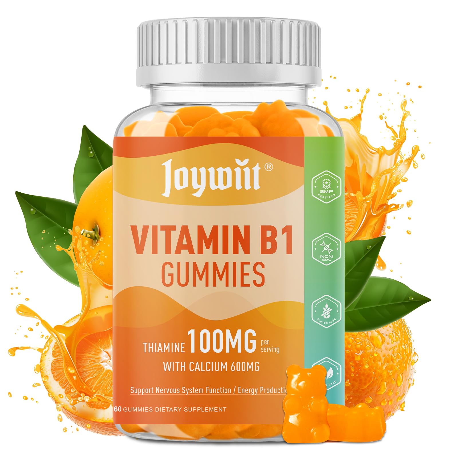 Suplemento Joywiit gomitas aceite orégano vitamina B1