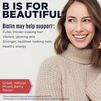 Suplemento KAL biotina alta potencia 10000mcg para energía saludable