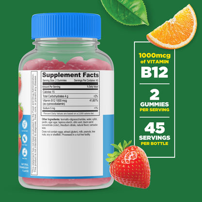 Suplemento Lifeable gomitas sin azúcar vitamínico