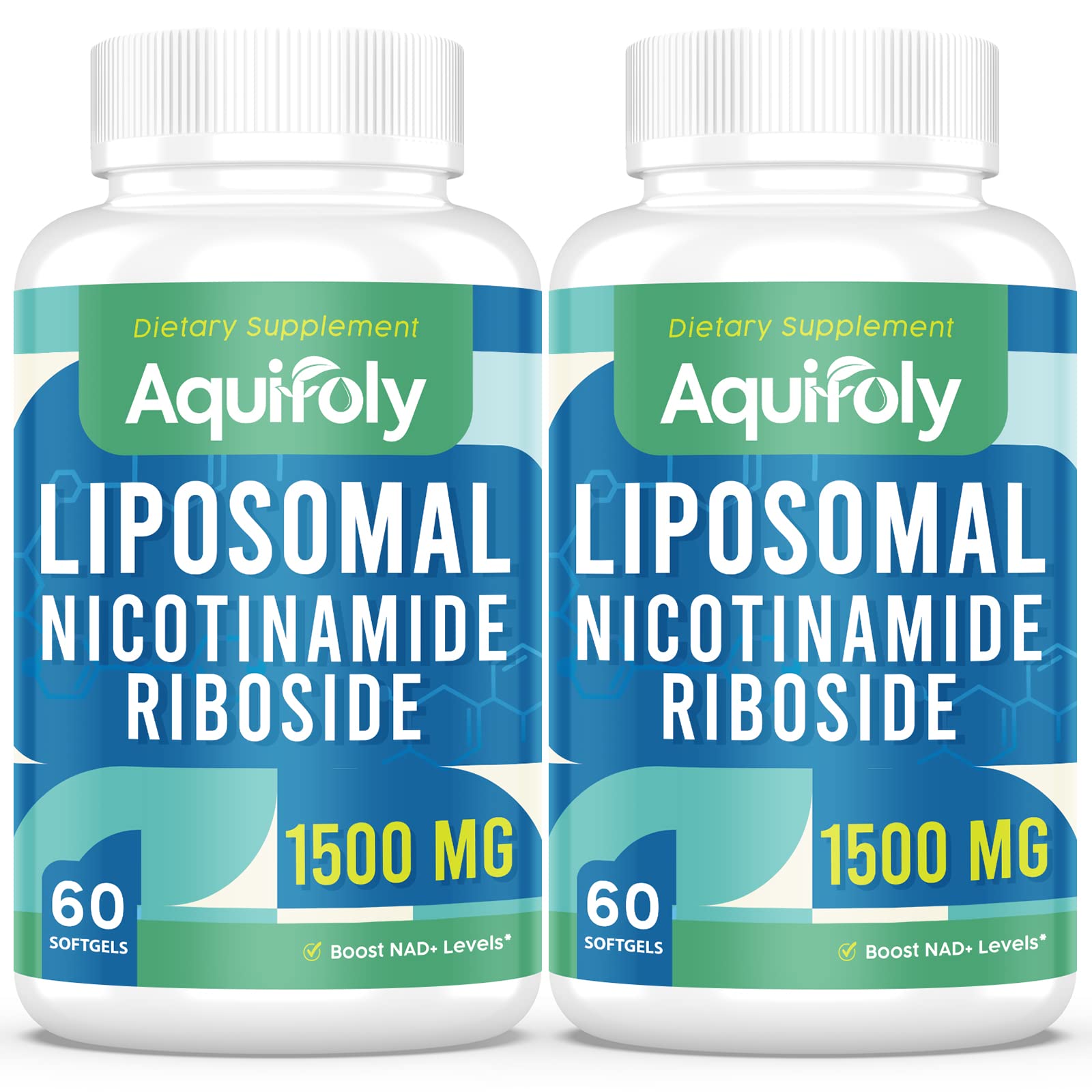 Suplemento liposomal nicotinamida ribósido Aquifoly 120 cápsulas