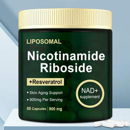 Suplemento liposomal nicotinamida ribósido con resveratrol