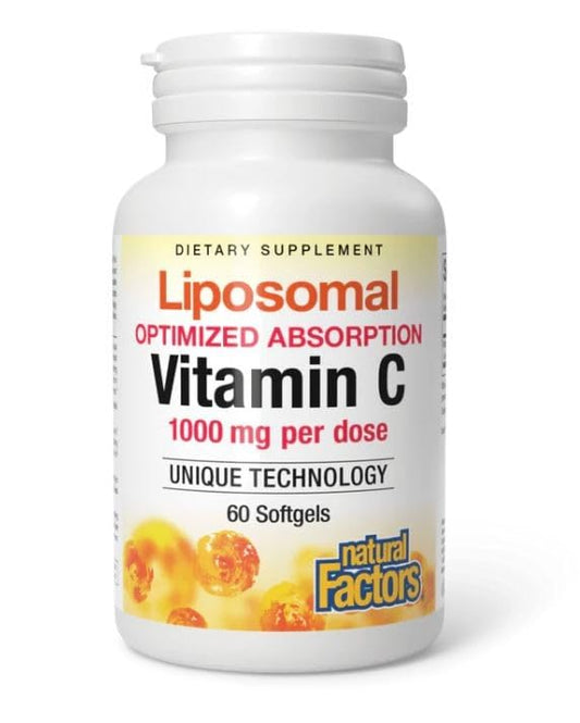 Suplemento liposomal de vitamina C 60 cápsulas