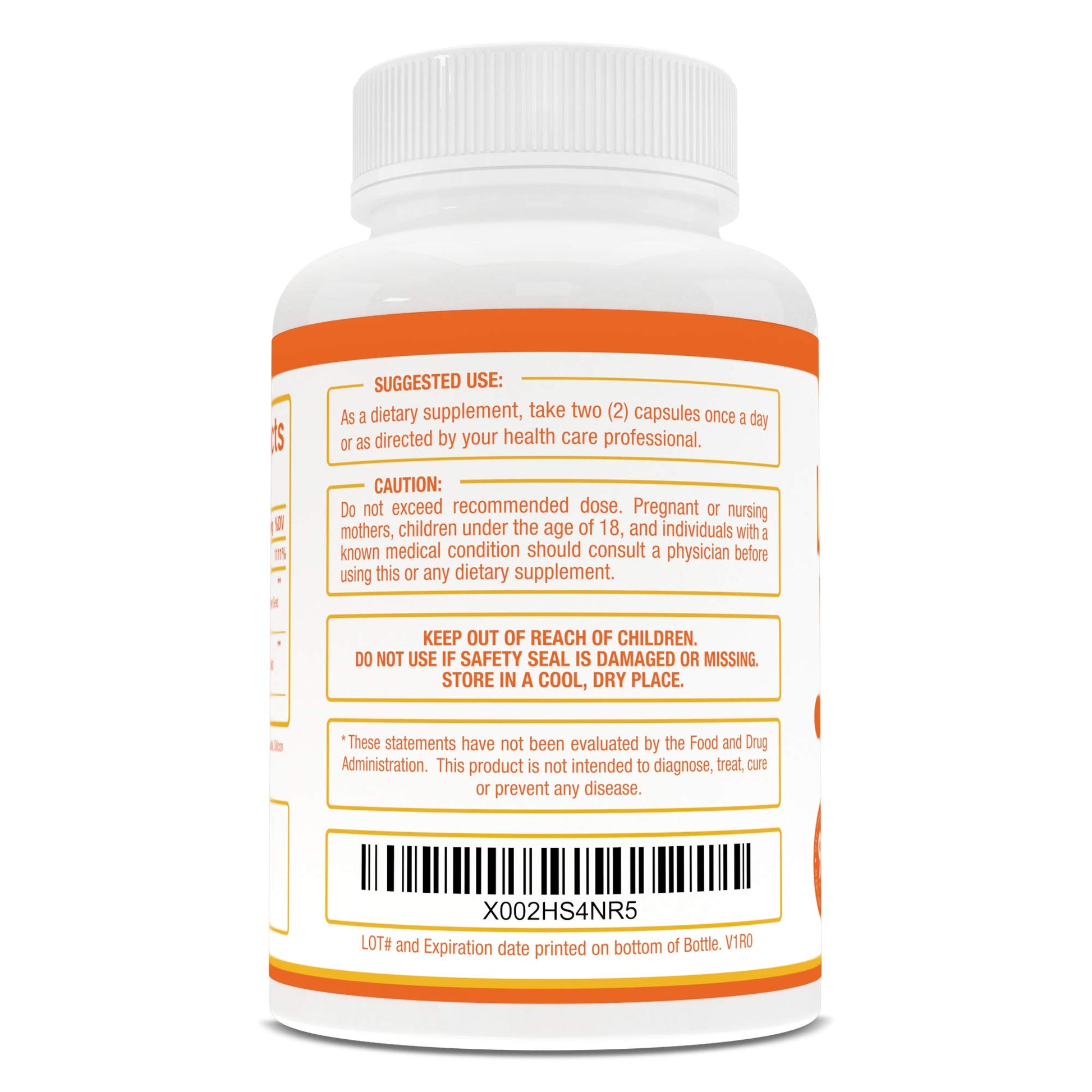 Suplemento liposomal vitamina c purey optimal vista lateral