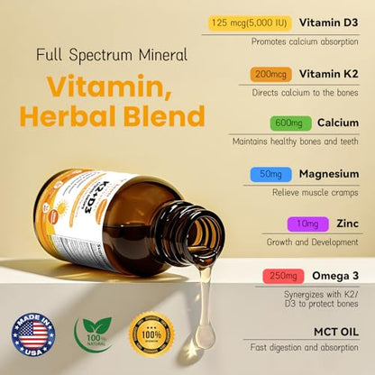 Suplemento líquido para absorción rápida de nutrientes