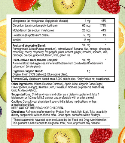 Suplemento líquido multivitaminas Go Healthy
