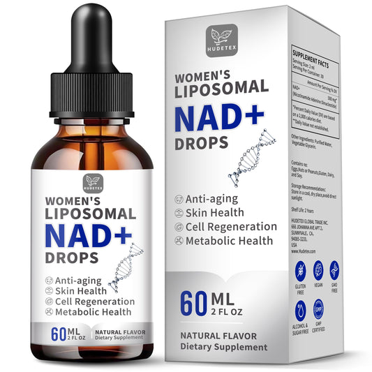 Suplemento líquido NAD Hudetex 500mg frasco