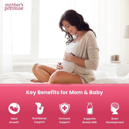 Botella de suplemento líquido multi prenatal Mother's Promise