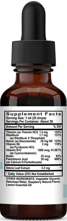 Suplemento liquido vitamina B kovite niños sabor frambuesa