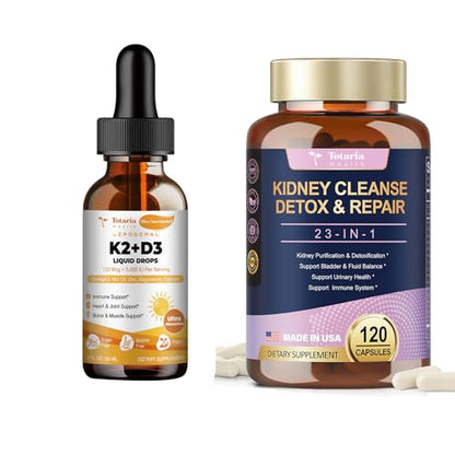 Suplemento líquido de vitamina D3 K2 de Totaria
