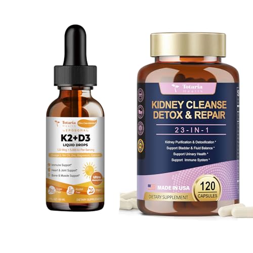 Suplemento líquido de vitamina D3 K2 de Totaria