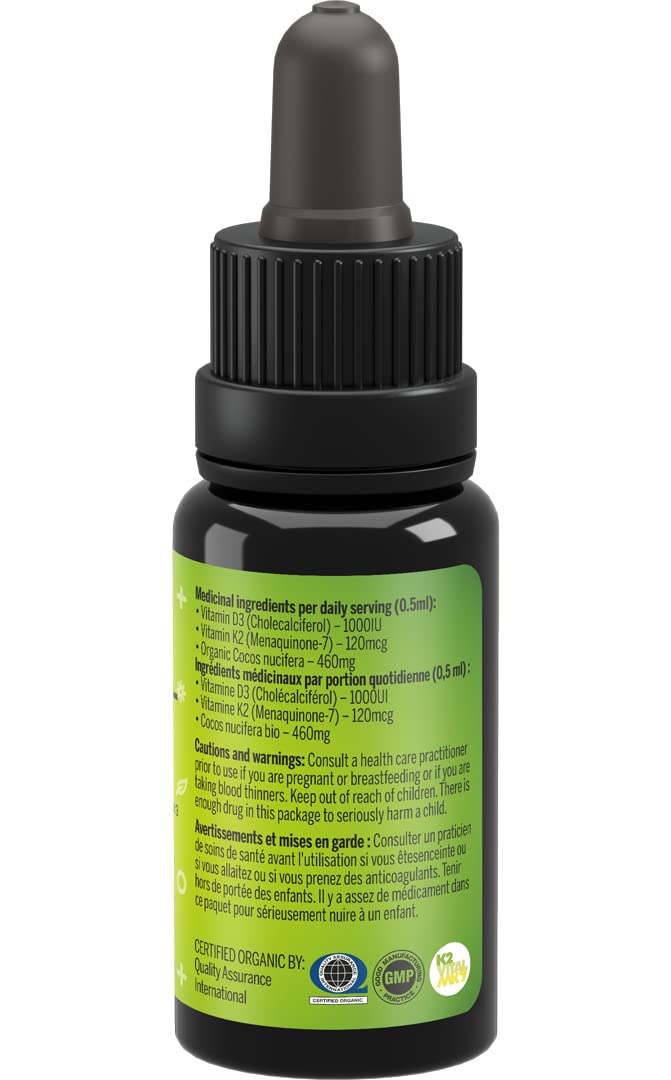 Suplemento líquido vitamina D3K2 aceite MCT ACTIVATION