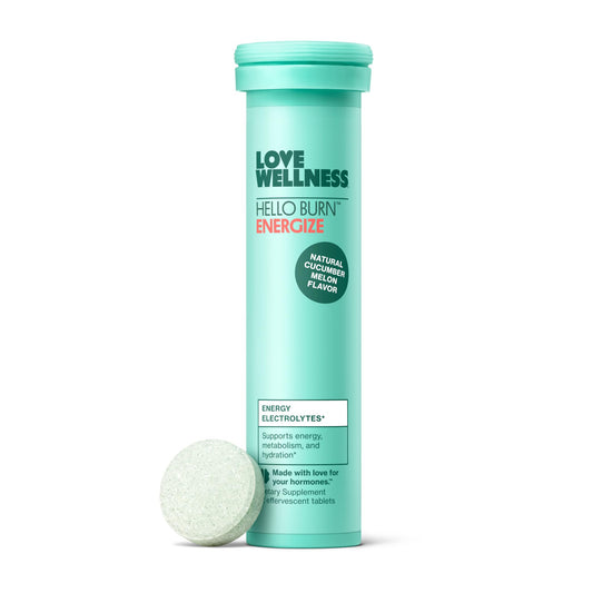 Suplemento Love Wellness Hello Burn Energize caja frontal