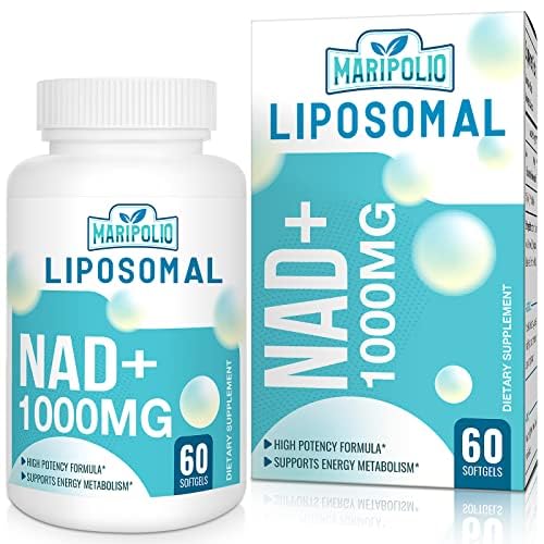 Suplemento Maripolio NAD+ liposomal 1000mg 60 softgels