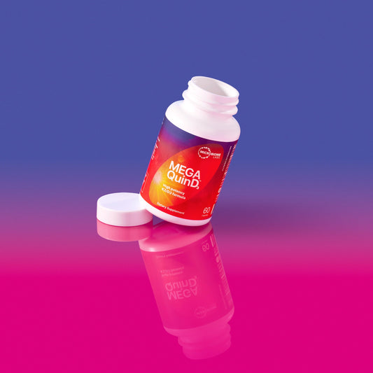 Suplemento MegaQuin D3 Microbiome para soporte huesos y corazón