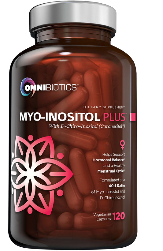 Suplemento mio-inositol d-chiro inositol 40:1 mujeres capsulas veganas