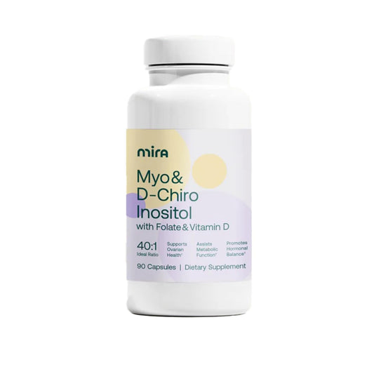 Suplemento MIRA PCOS Myoinositol para equilibrio hormonal y ovarios
