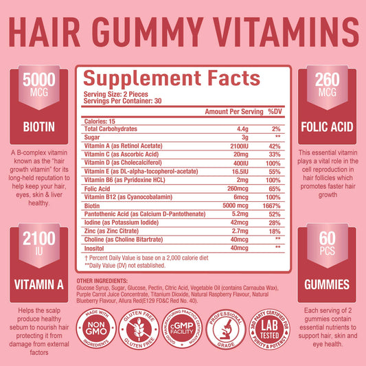 Suplemento multifuncional Purely Optimal vitaminas para cabello piel