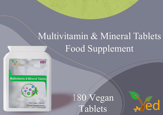 Suplemento multivitaminas VED sin gluten