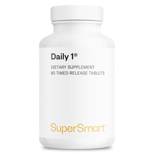 Suplemento multivitamínico Daily 1 con vitaminas A, B, C, antioxidantes