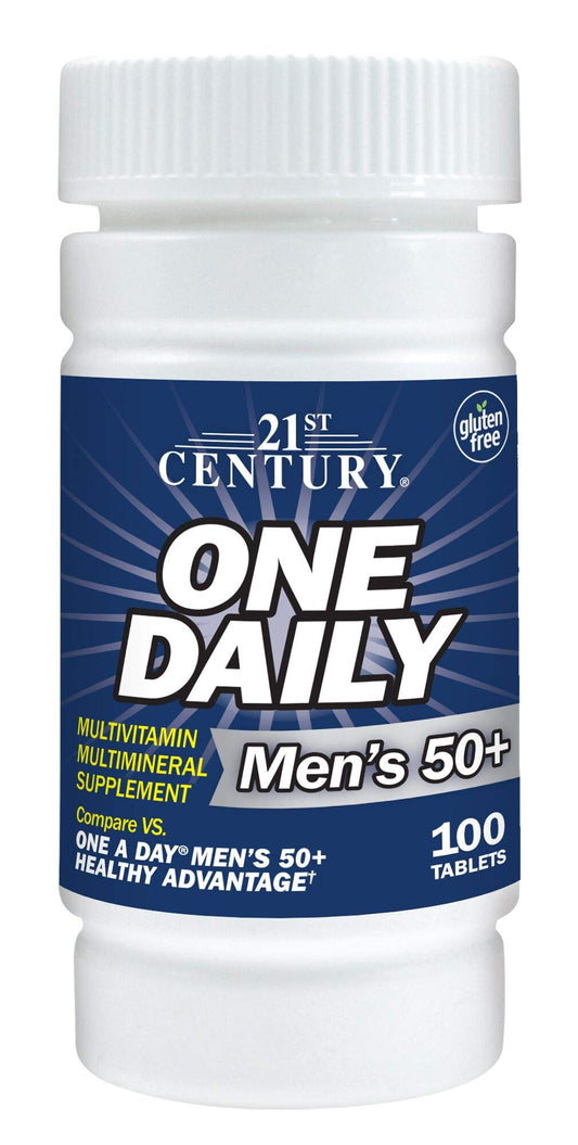 Suplemento multivitamínico para hombres 50+ de 21st Century