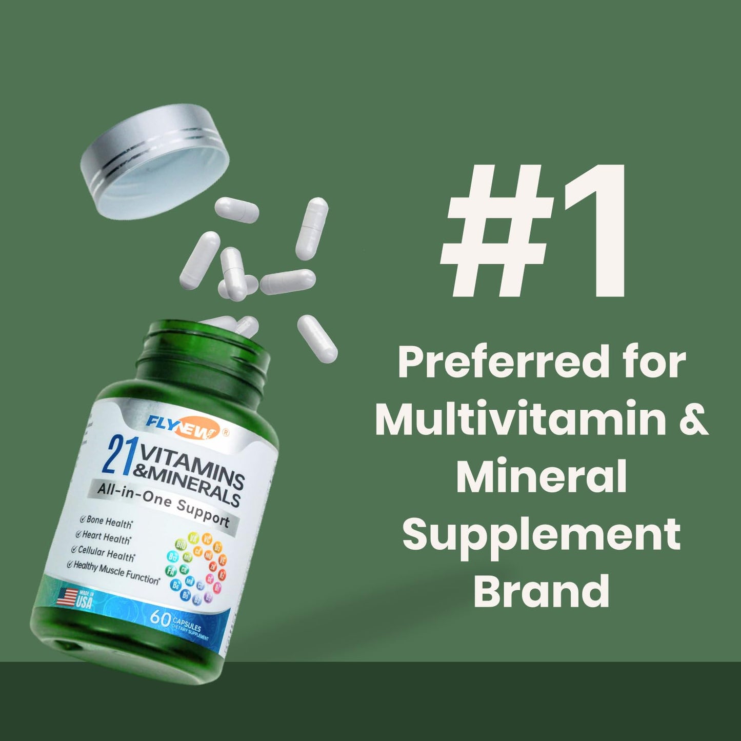Suplemento multivitamínico más preferido