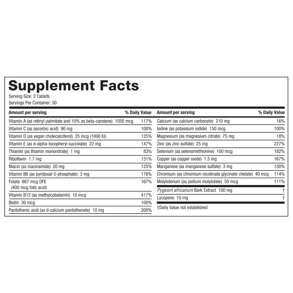 Suplemento multivitamínico ROMAN con sabor a menta, 60 tabletas.